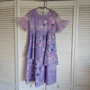 Disney Encanto Isabela Madrigal Costume Dress Girls Size 7/8